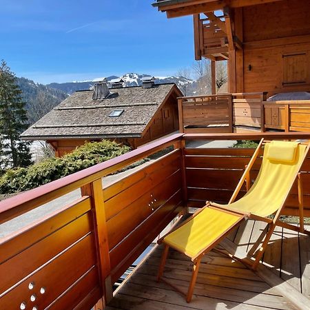 Cosymontagne - Le Chalet - 3Ch - 8 Pers- Terrasse Sud, Magnifique Vue La Clusaz Exteriér fotografie