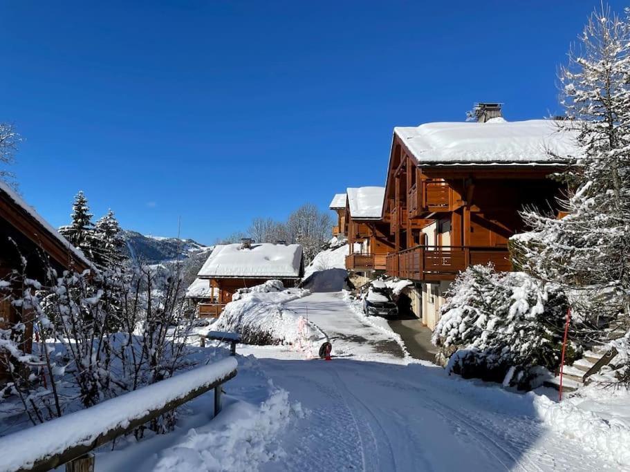 Cosymontagne - Le Chalet - 3Ch - 8 Pers- Terrasse Sud, Magnifique Vue La Clusaz Exteriér fotografie